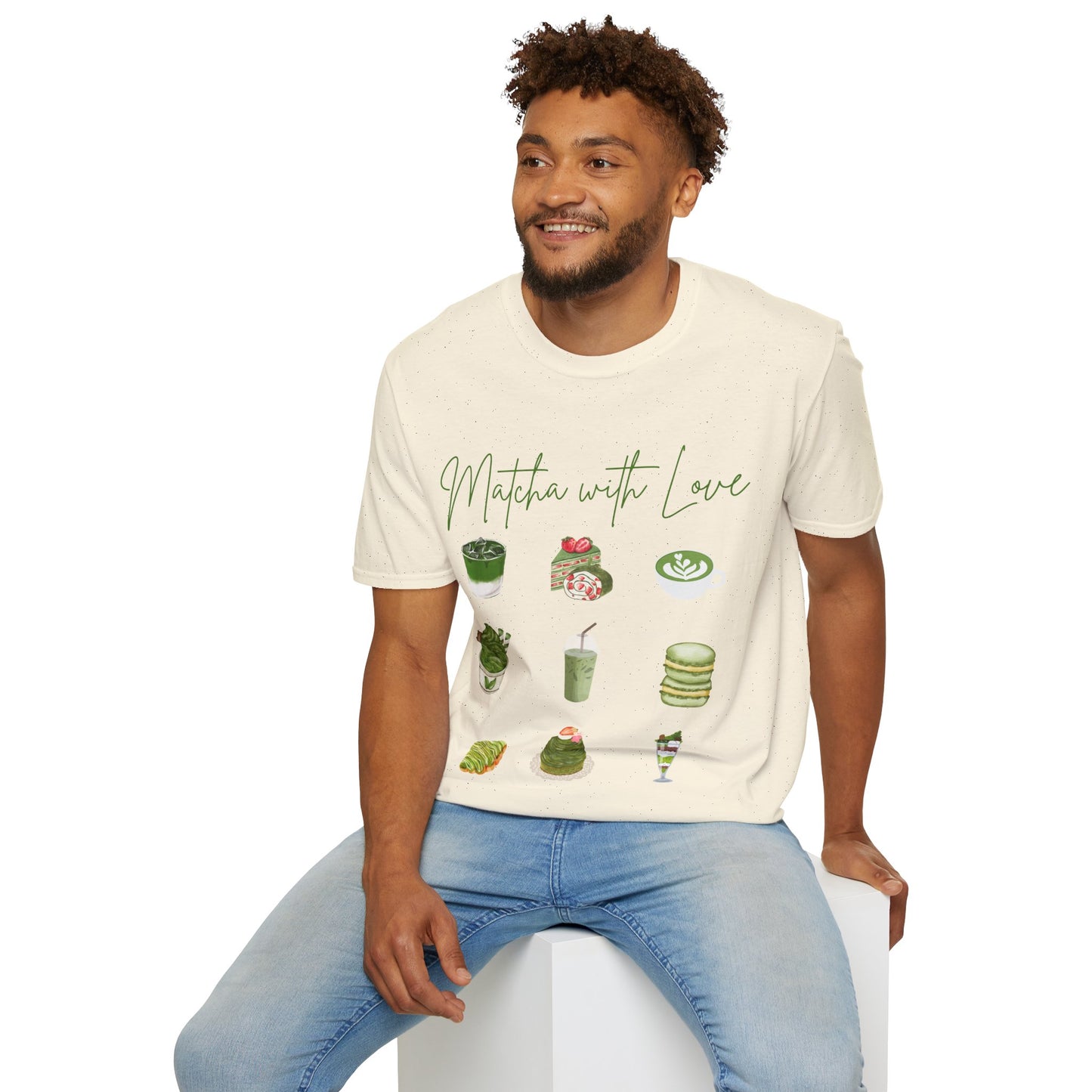 Matcha Lover Unisex T-Shirt, Cute Matcha Apparel, Organic Cotton Tee, Gifts for Tea Enthusiasts, Casual Wear, Eco-Friendly Fashion