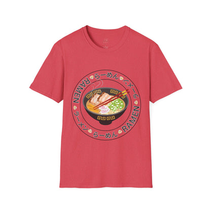 Cute Ramen Lover Unisex T-Shirt, Foodie Tee, Casual Wear, Gift for Food Enthusiasts, Asian Cuisine Apparel, Unique Design Shirt