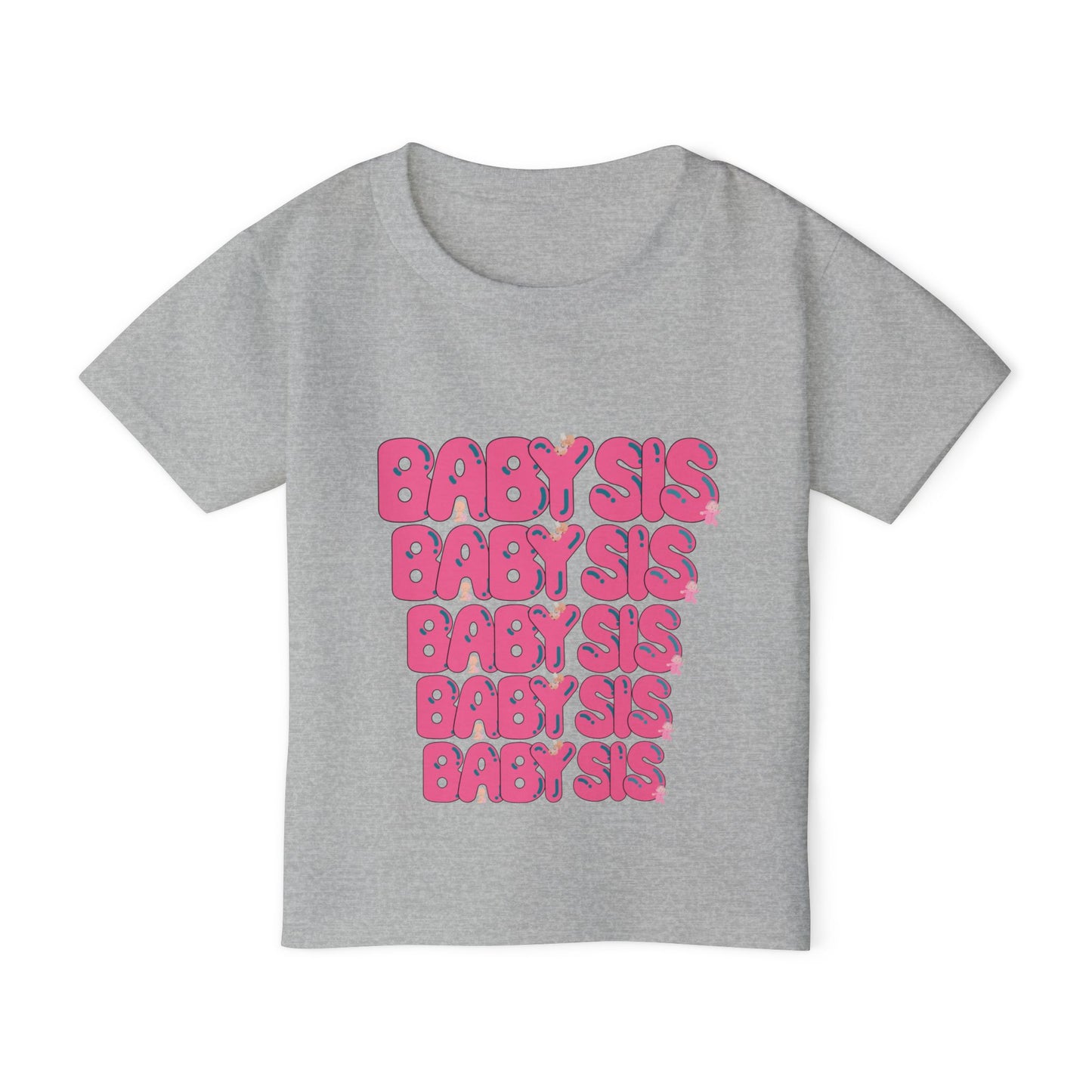 Baby Sister Toddler T-Shirt | Cute Sibling Shirt, Gift for New Baby, Family Outfit, Toddler Apparel