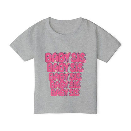 Baby Sister Toddler T-Shirt | Cute Sibling Shirt, Gift for New Baby, Family Outfit, Toddler Apparel