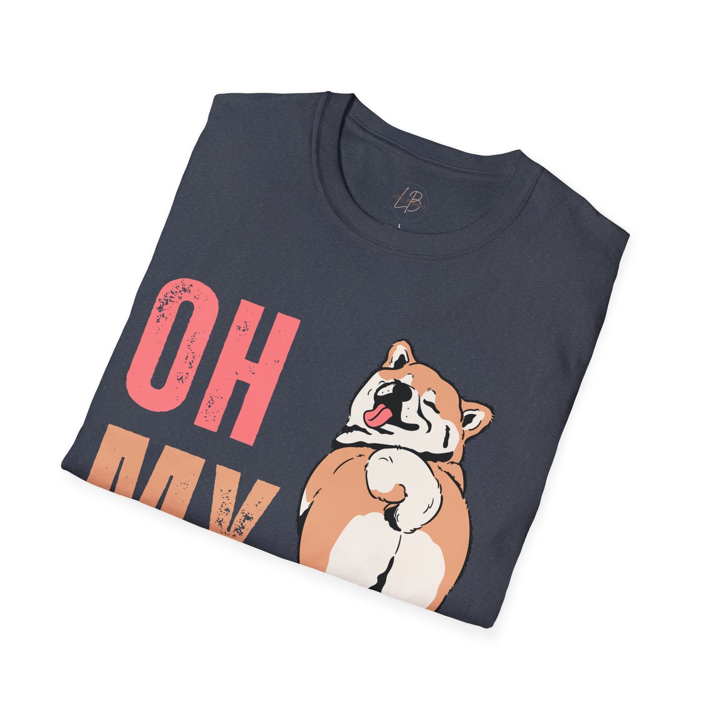 Cute Shiba Inu T-Shirt, Fun Pet Lover Shirt, Gift for Dog Owners, Animal Lover Apparel, Birthday Gift, Casual Wear, Unisex Tee