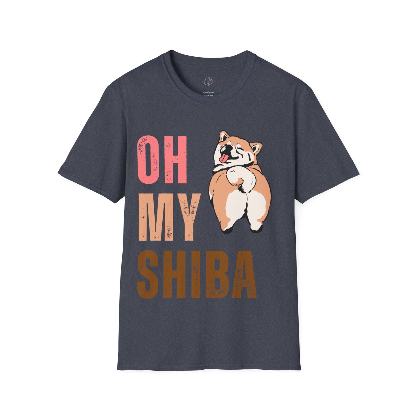 Cute Shiba Inu T-Shirt, Fun Pet Lover Shirt, Gift for Dog Owners, Animal Lover Apparel, Birthday Gift, Casual Wear, Unisex Tee