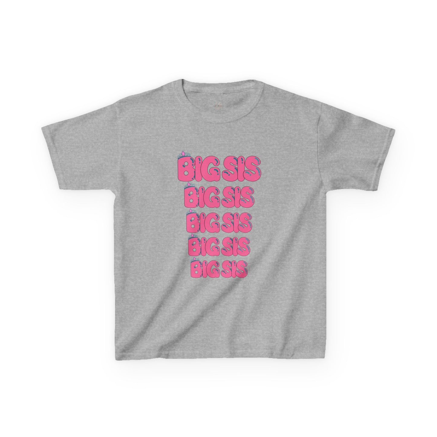 Big Sis Kids Tee, Cute siblings t-shirt