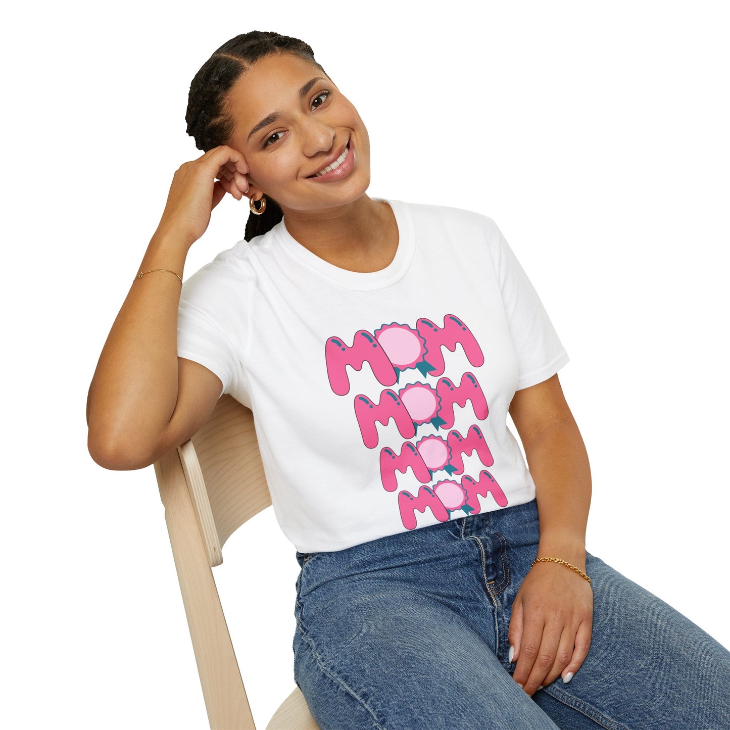 Stylish Mom T-Shirt | Perfect for Family Gatherings, Casual Wear, Everyday Comfort, Unique Gifts