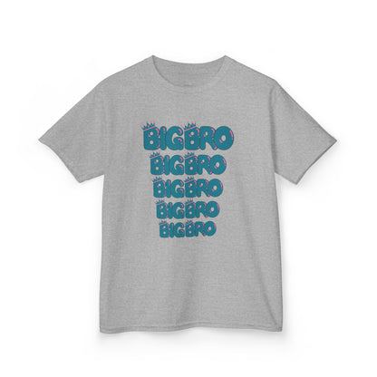 Big Brother Kids T-Shirt, Cute Sibling Gift, Family Celebration Tee, Toddler Big Bro Shirt