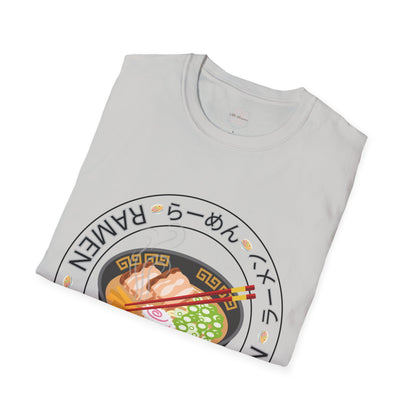 Cute Ramen Lover Unisex T-Shirt, Foodie Tee, Casual Wear, Gift for Food Enthusiasts, Asian Cuisine Apparel, Unique Design Shirt