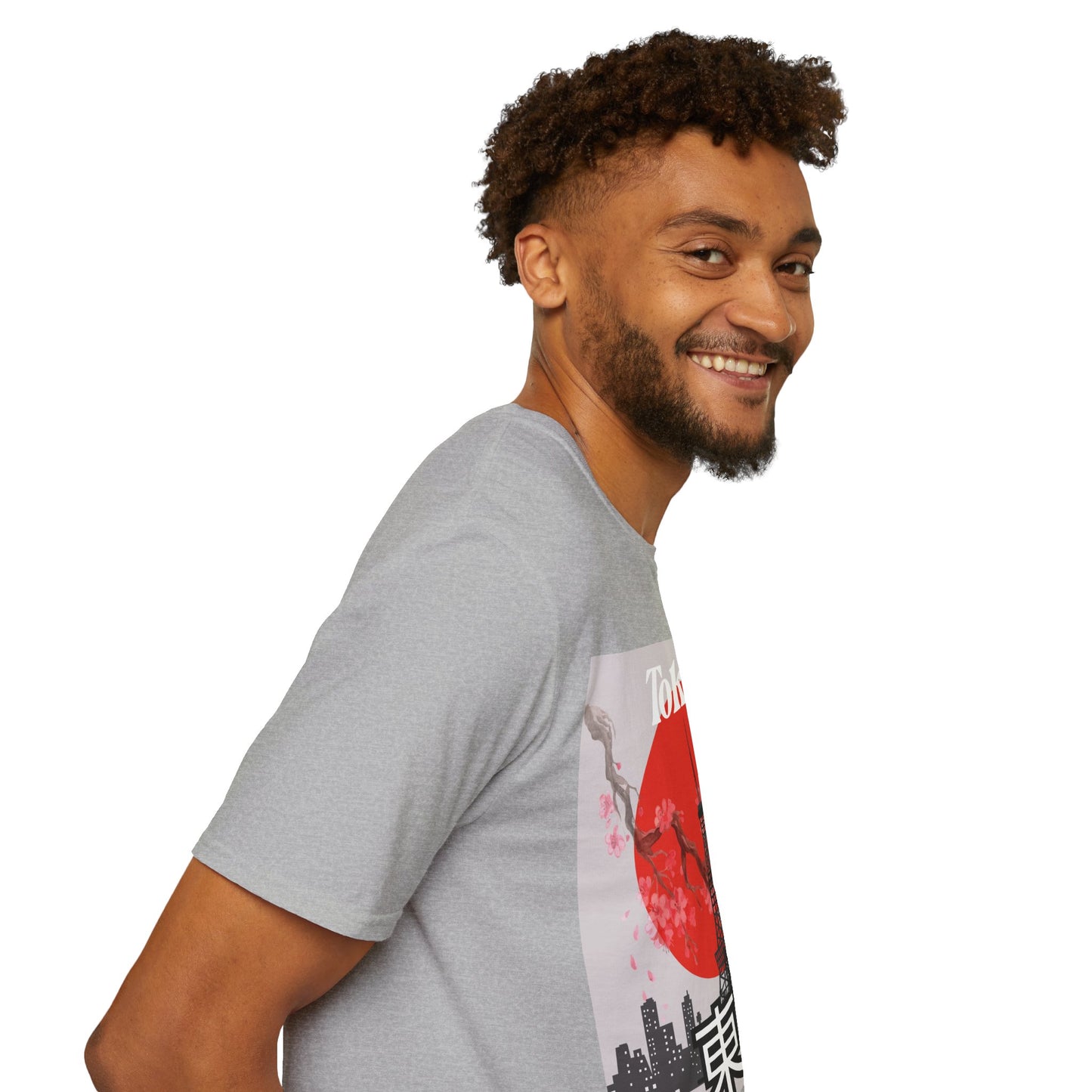 Tokyo-Inspired Unisex Softstyle T-Shirt, Vintage Japanese Tee, Travel Souvenir Shirt, Gifts for Japan Lovers, Urban Streetwear