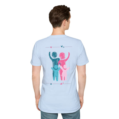Family Love T-Shirt, Dad Shirt, Parenting Gift, Family Reunion Apparel, Cute Family Tee