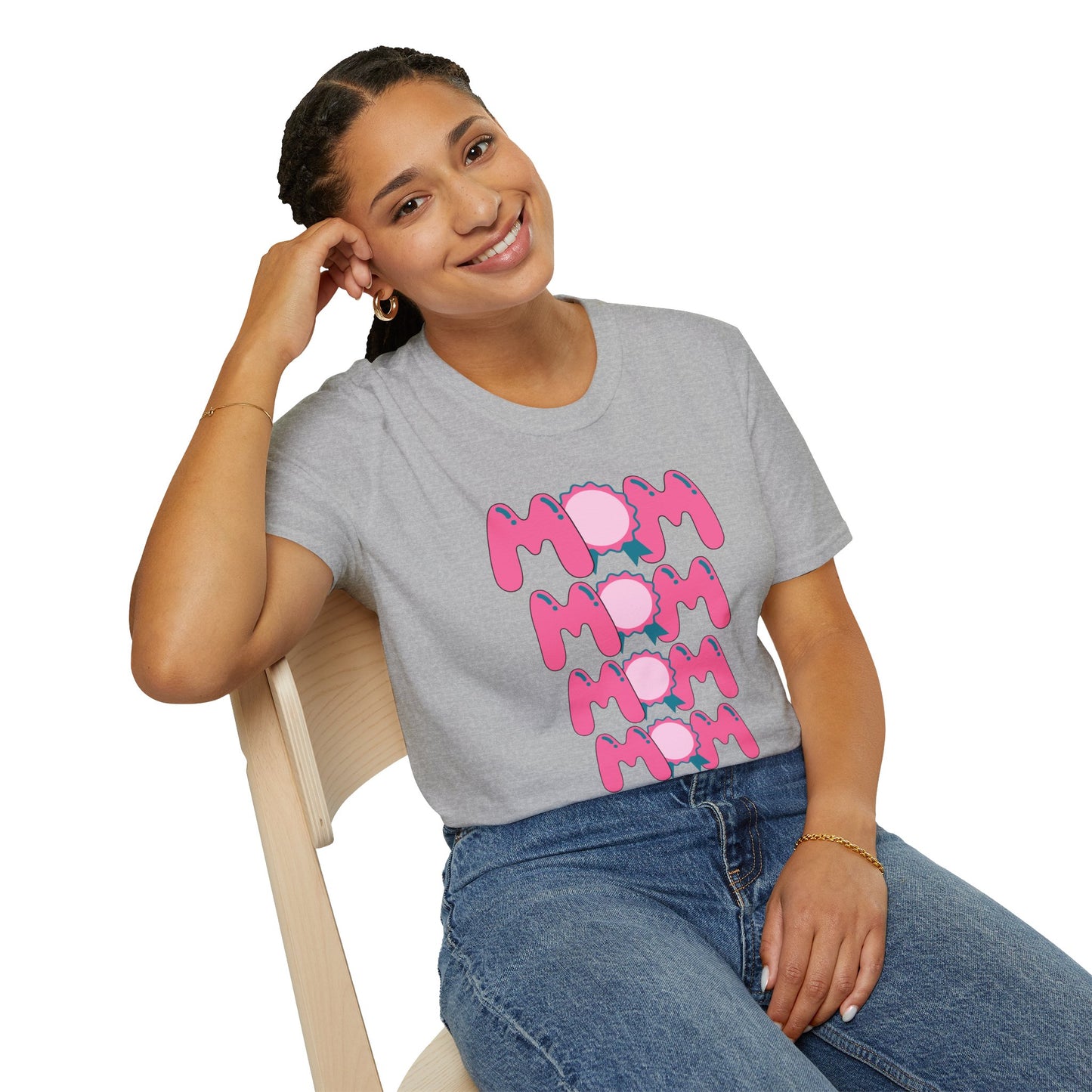 Stylish Mom T-Shirt | Perfect for Family Gatherings, Casual Wear, Everyday Comfort, Unique Gifts