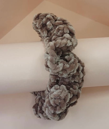 Soft and Elegant Scrunchie ; Handmade, hair Accessory