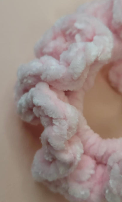 Soft and Elegant Scrunchie ; Handmade, hair Accessory