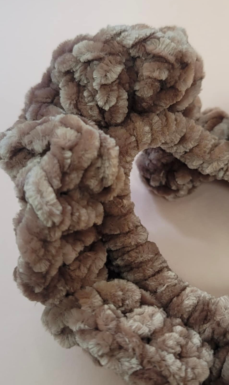 Soft and Elegant Scrunchie ; Handmade, hair Accessory
